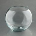 Diamond Star Diamond Star 89601 3.5 x 4.5 in. Glass Bubble Bowl; Clear 89601